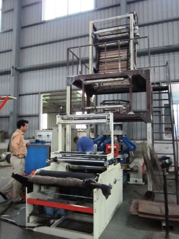 Double-Layer Coextrusion Rotary Die Head Film Blowing Machine